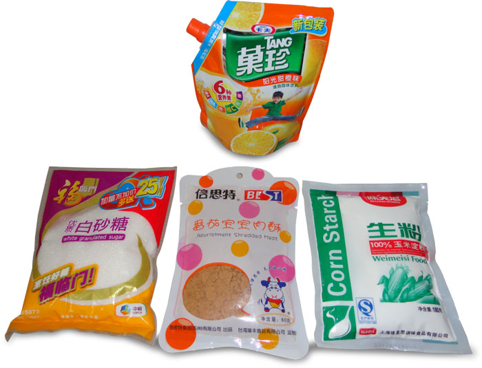 HY8-200Y液體醬體給袋式包裝機(jī)樣品圖